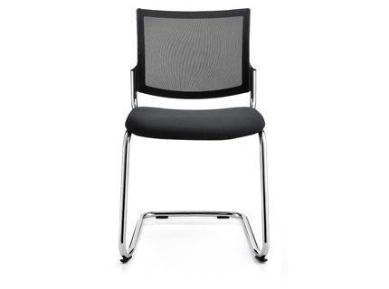 Chrome Frame Stacking Chair