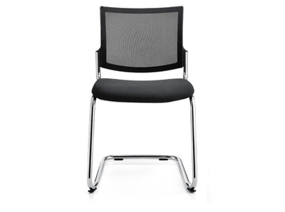 Chrome Frame Stacking Chair