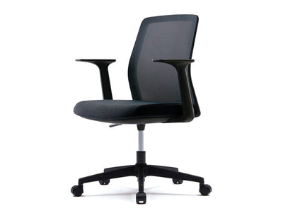 FURSYS T40S Swivel Chair - Black Frame
