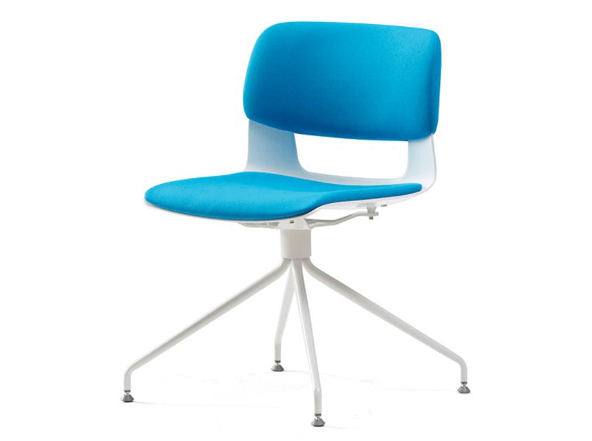 Fursys Button LUX Swivel chair on Glides