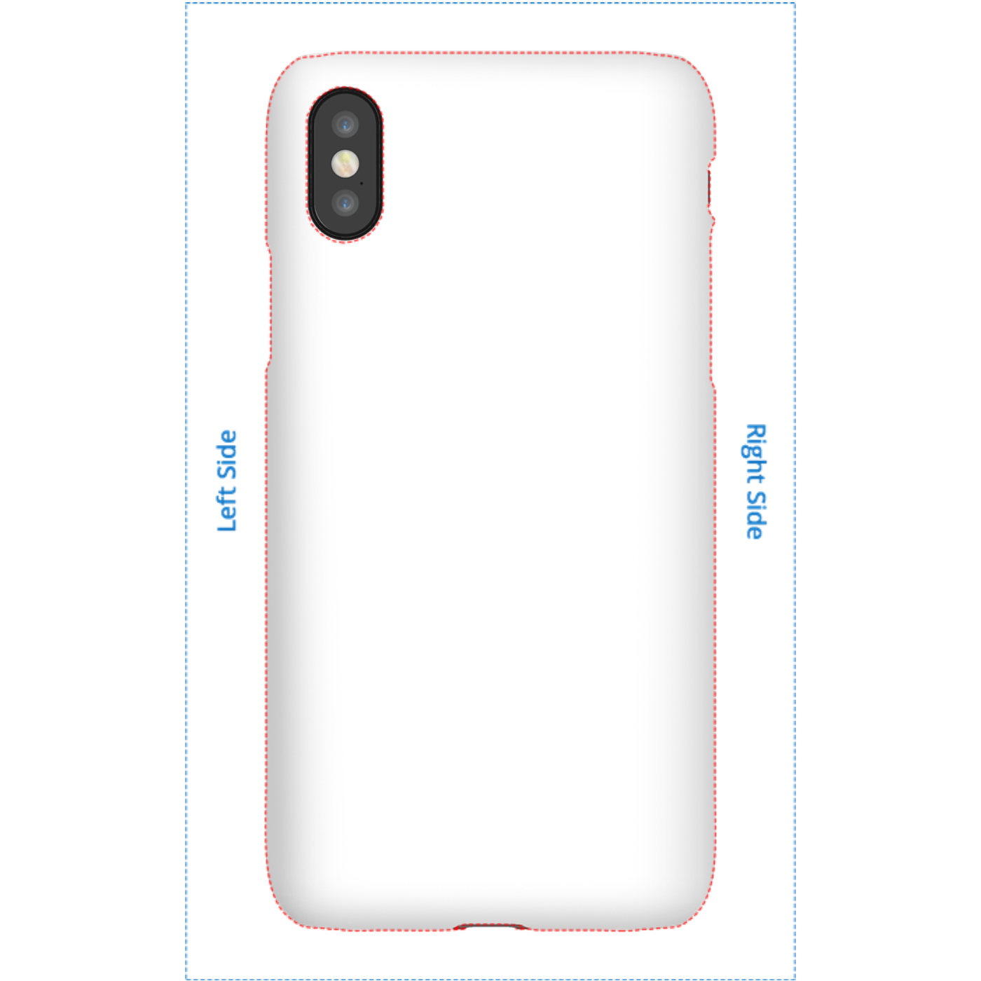 Snap iPhone X Personalized Phone Case