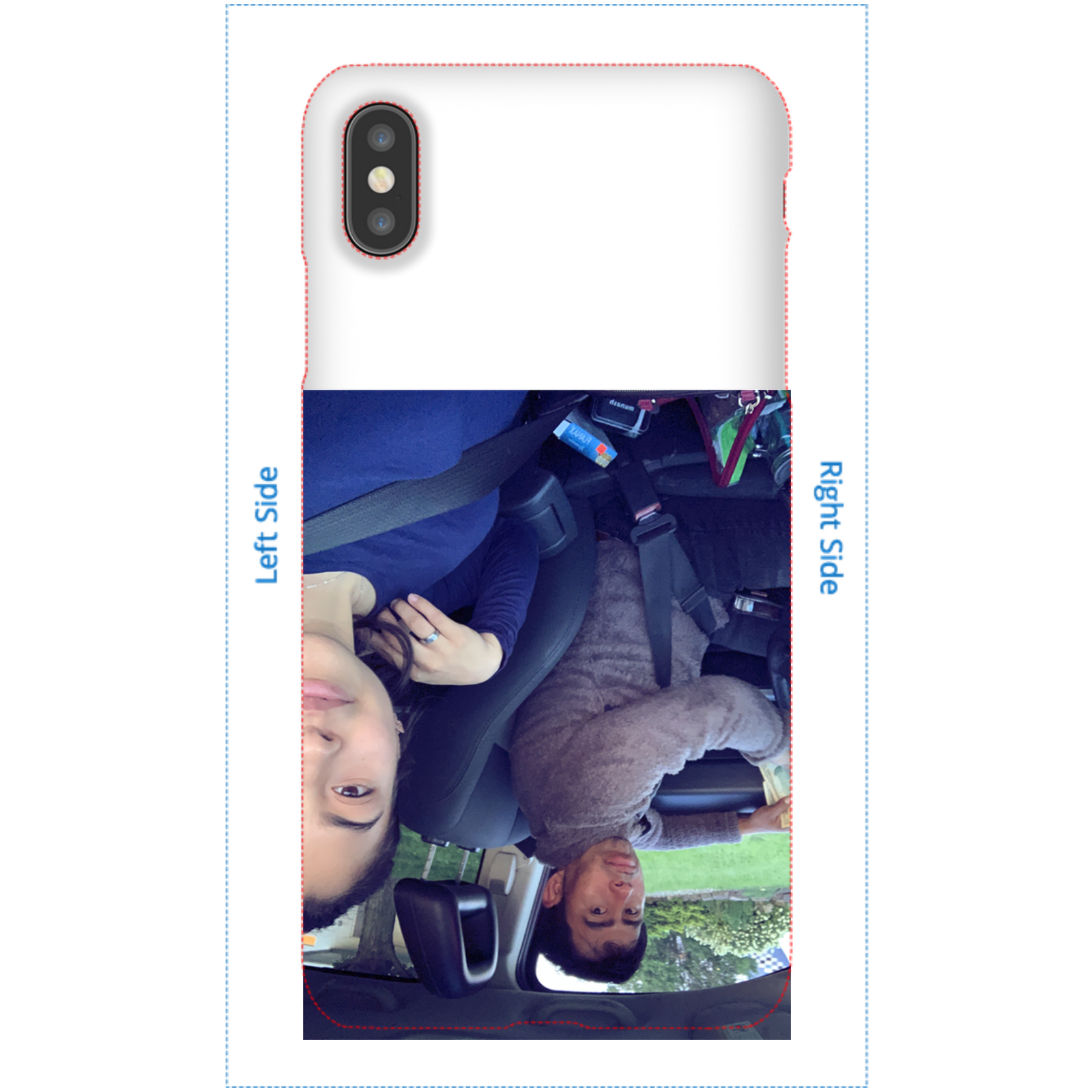 Snap iPhone XS Max Personalized Phone Case