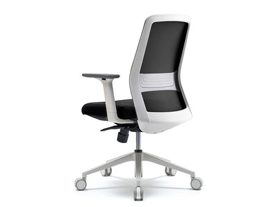 Fursys T40 Task Chair - White Frame