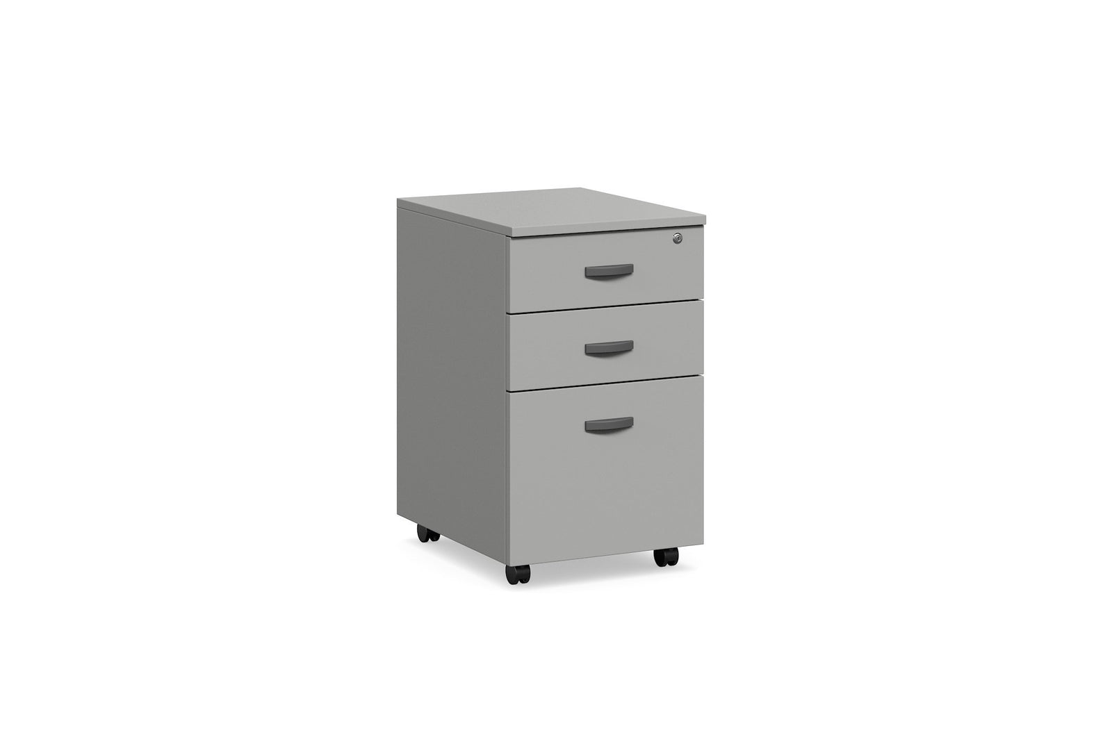 Accent Grey 2 Small Drawers + 1 File Drawer