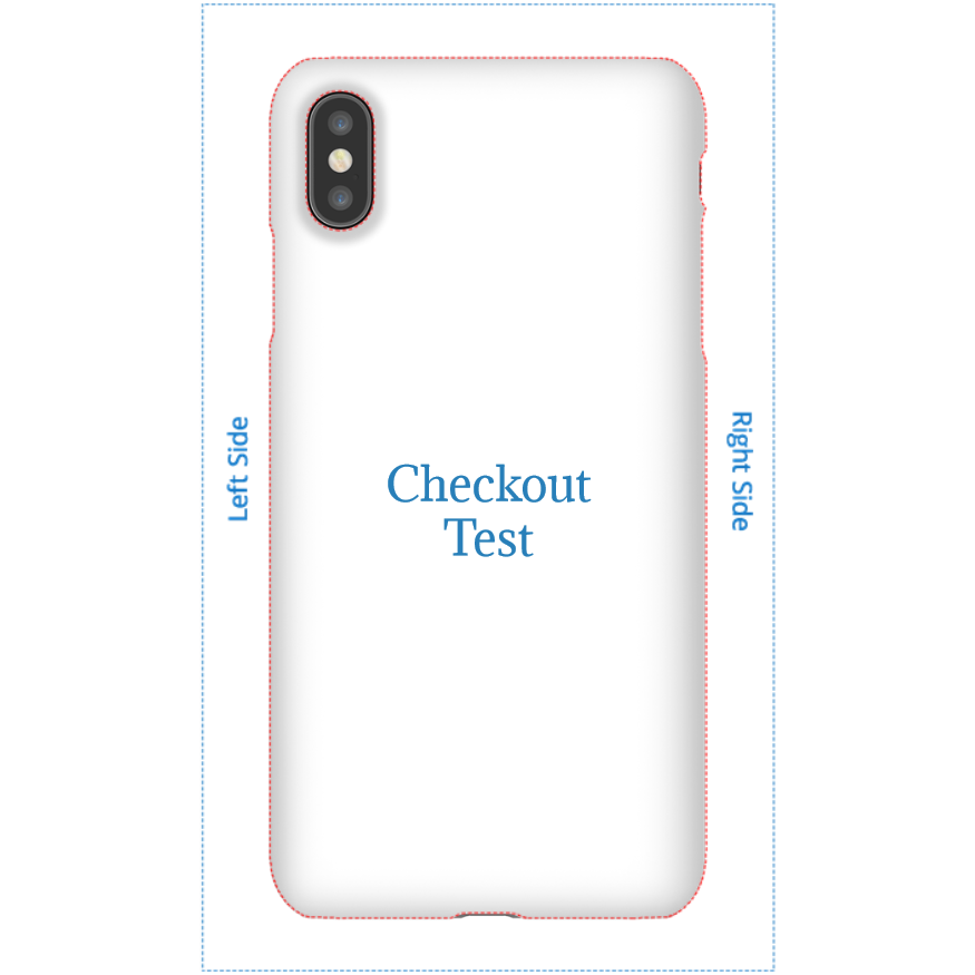 Snap iPhone XS Max Personalized Phone Case