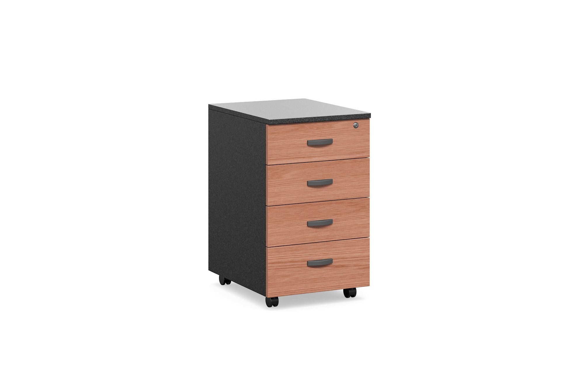 4 Small Drawers - Cheery Wood