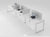 Gen-O Side by Side Workstation - 4 Person (Frame Only)