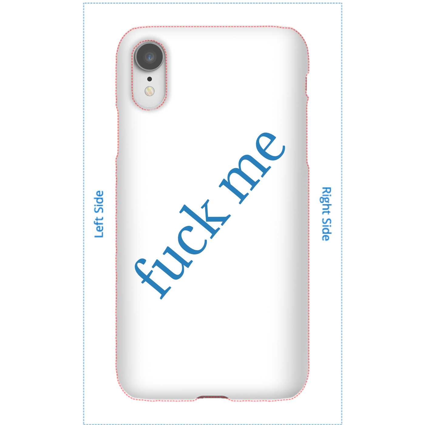 Snap iPhone XR Personalized Phone Case