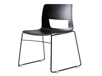 Fursys Button Sled Stackable Chair