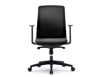 Fursys T40 Task Chair - Black Frame