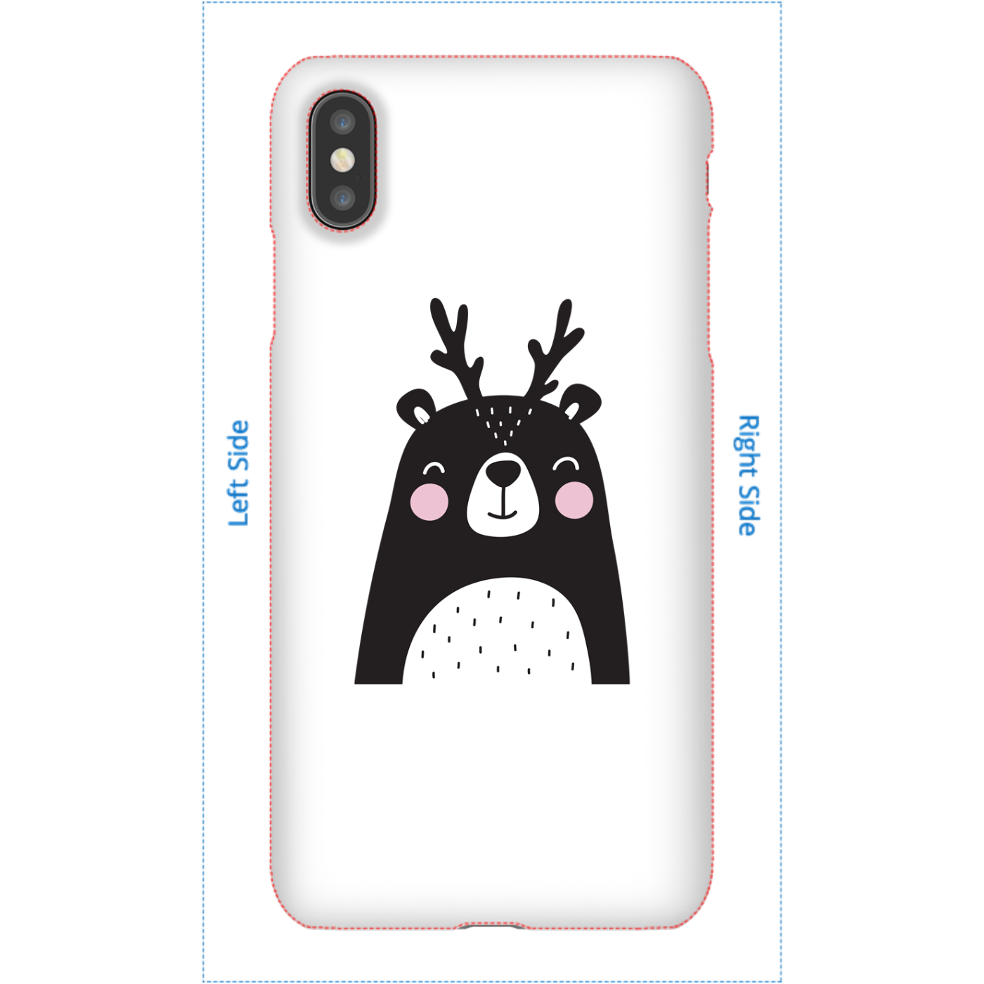 Tough iPhone XS Max Personalized Phone Case