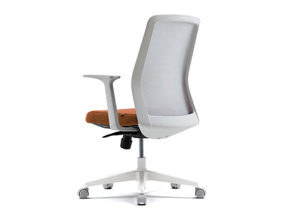 Fursys T40 Task Chair - White Frame