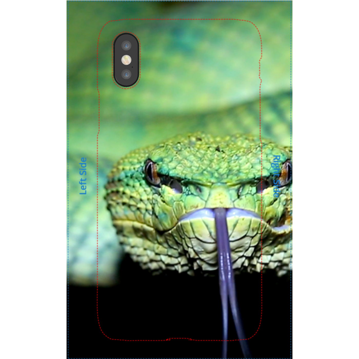 Snap iPhone X Personalized Phone Case