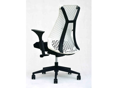 Xagon Task Chair - White Flex Back
