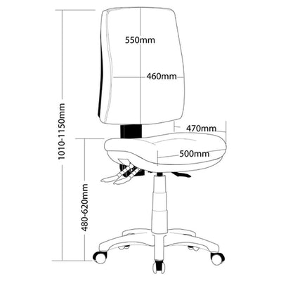 ALPHA High Back Office Chair