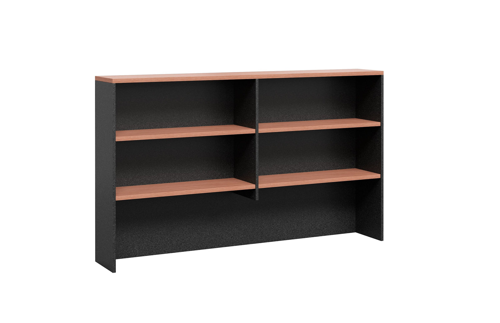 Adjustable Cheery Wood Shelf Hutch