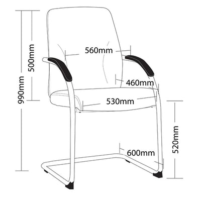 ASTRA Low Back Visitor Chair