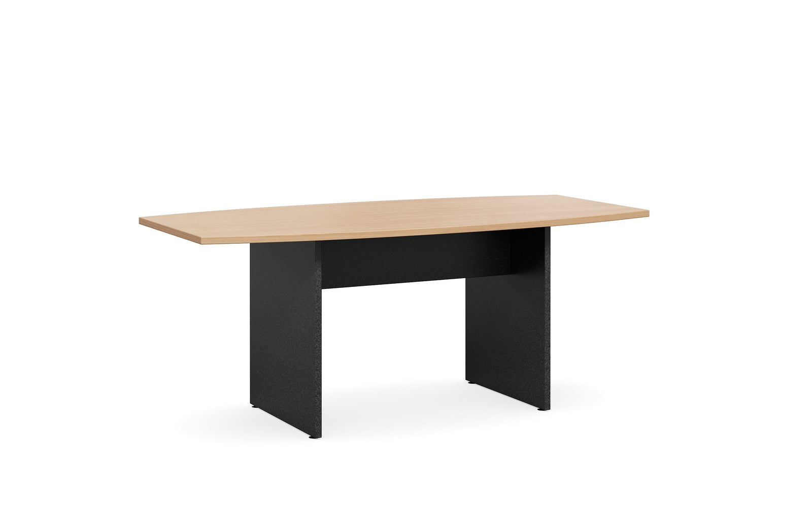 Accent Crown Beech Boat Shaped Board Table