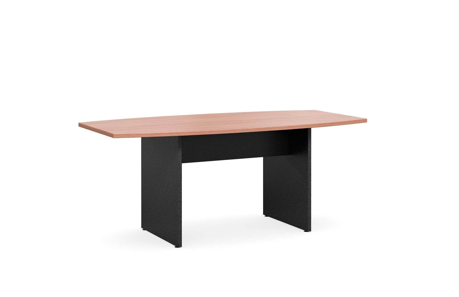 Accent Cheery Wood Boat Shaped Board Table