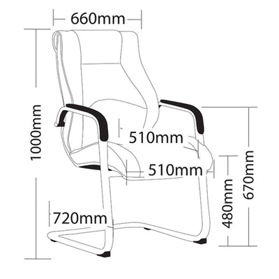 CAMRY Low Back Office Armchair