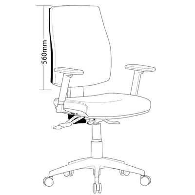 CLICK High Back Office Armchair