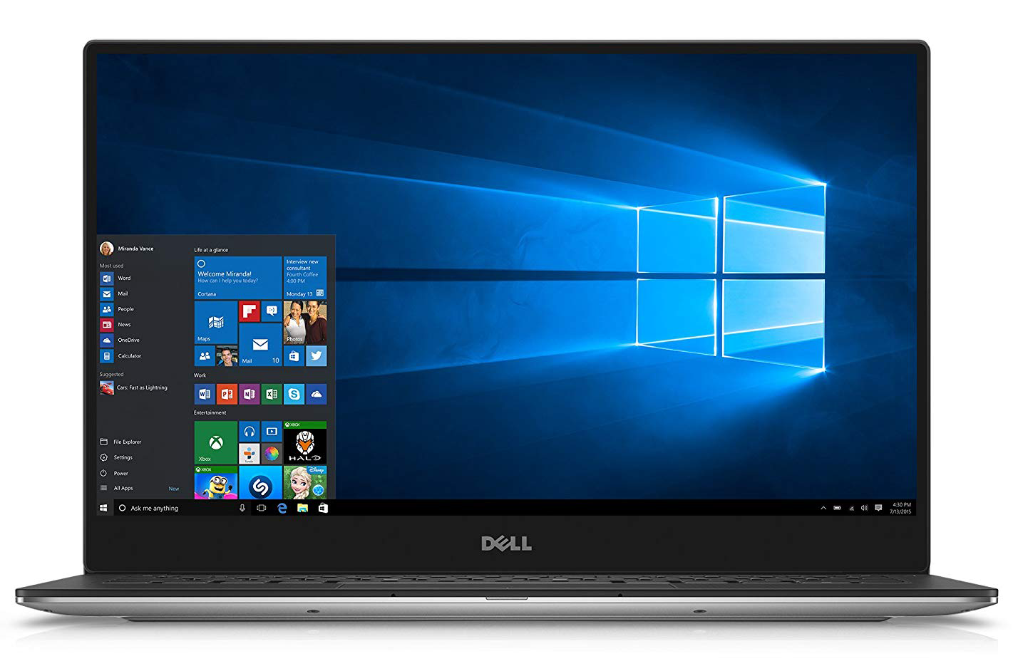 Dell XPS 9350 Touch Screen FHD 13.3" Intel i7-6500U 2.5GHz