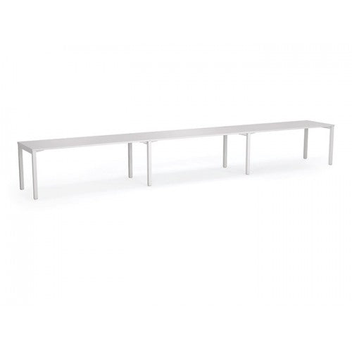 Gen-Y Side by Side Workstation - 3 Person