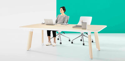 5400 X 1200mm Diva Standing Table - 3 Piece Top