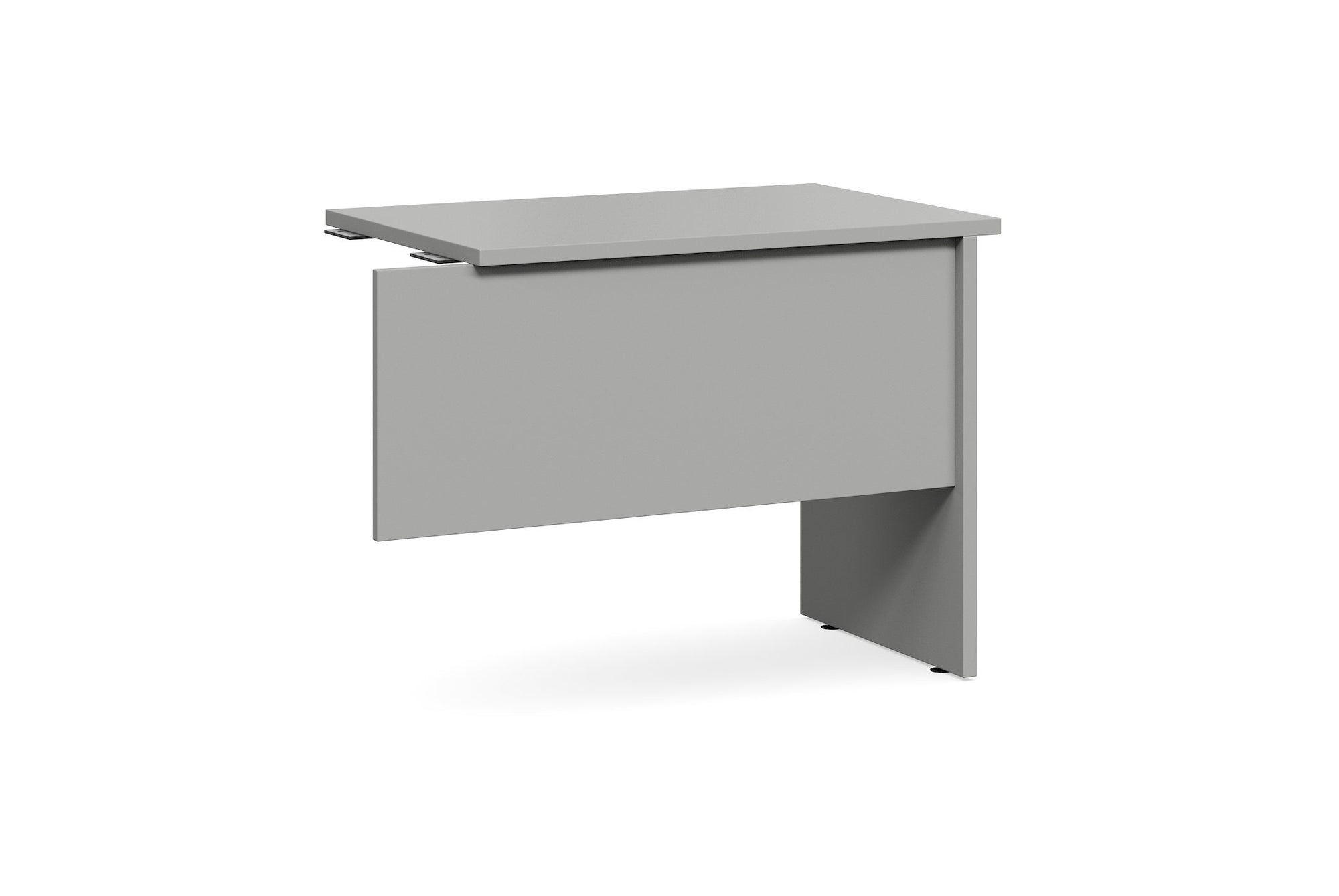 Accent Grey Fixed Panel End Desk Return