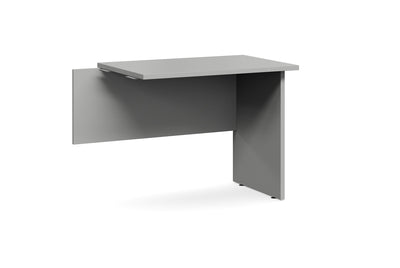 Accent Grey Fixed Panel End Desk Return