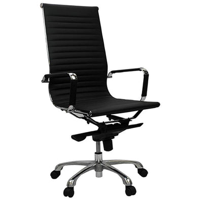 Aero - Leather Aluminium Base Chair