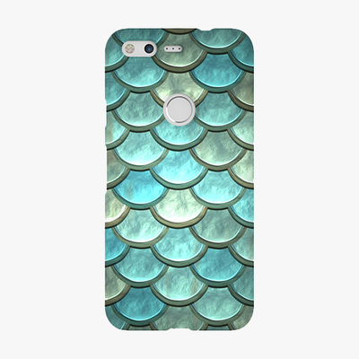 Tough Google Pixel  Phone Case - Dragon Scales Texture