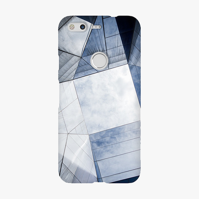 Tough Google Pixel  Phone Case - Black&White Shapes