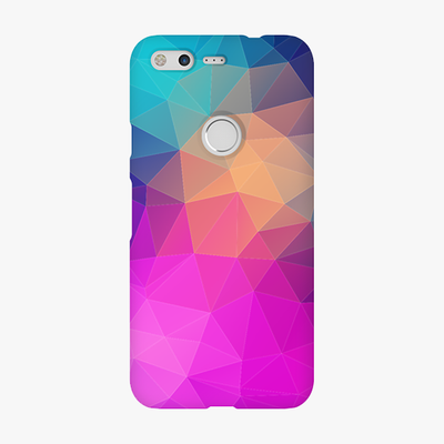 Snap Google Pixel  Phone Case - Triangular Polygons