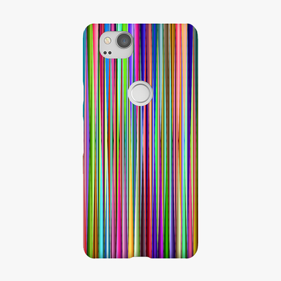 Snap Google Pixel 2 Phone Case - Stripes Vector