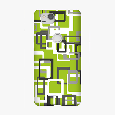 Snap Google Pixel 2 Phone Case - Colorful Abstract Pattern