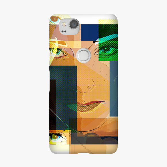 Tough Google Pixel 2 Phone Case - Artistic Paint