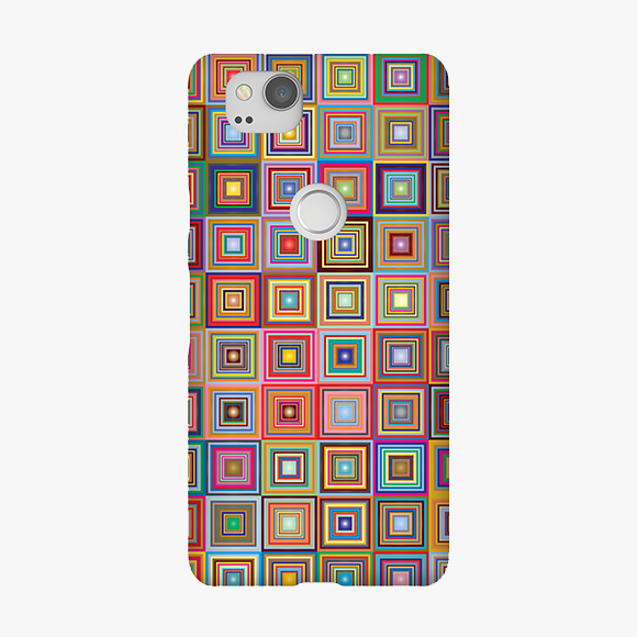 Snap Google Pixel 2 Phone Case - Colorful Pattern
