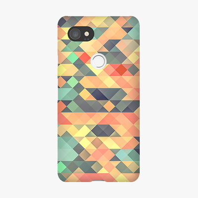 Tough Google Pixel 2 XL  Phone Case - Panoramic Texture