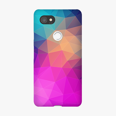 Snap Google Pixel 2 XL  Phone Case - Triangular Polygons