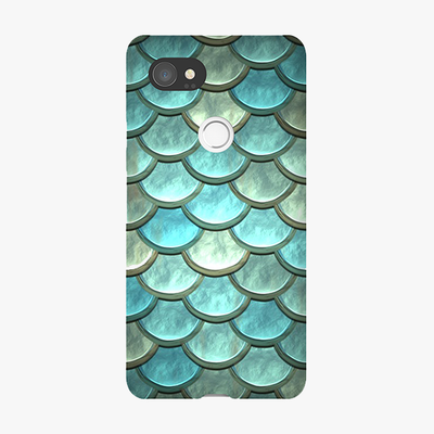 Tough Google Pixel 2 XL  Phone Case - Dragon Scales Texture