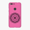 Tough Google Pixel XL  Phone Case - Mandala With Pink Background