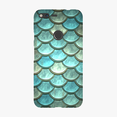 Tough Google Pixel XL  Phone Case - Dragon Scales Texture