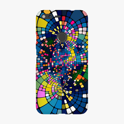 Tough Google Pixel XL  Phone Case - Colorful Geometric