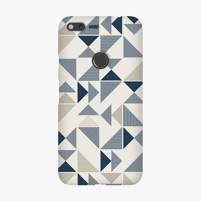 Tough Google Pixel XL  Phone Case - Triangle Pattern