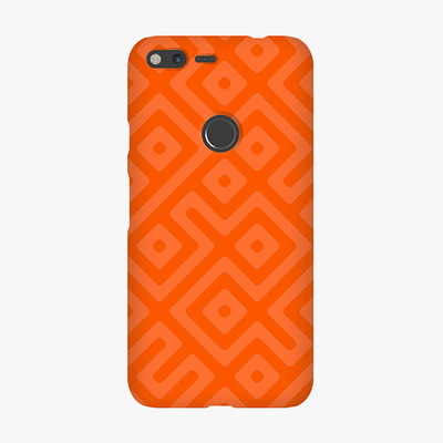 Snap Google Pixel XL  Phone Case - Orange Abstract