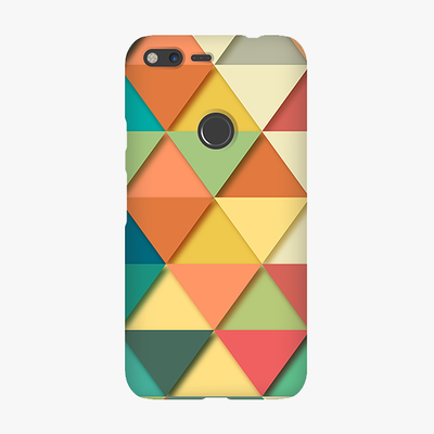 Snap Google Pixel XL  Phone Case - Colorful Triangles