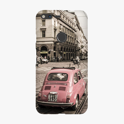 Tough Google Pixel XL  Phone Case - View Of The Car And City
