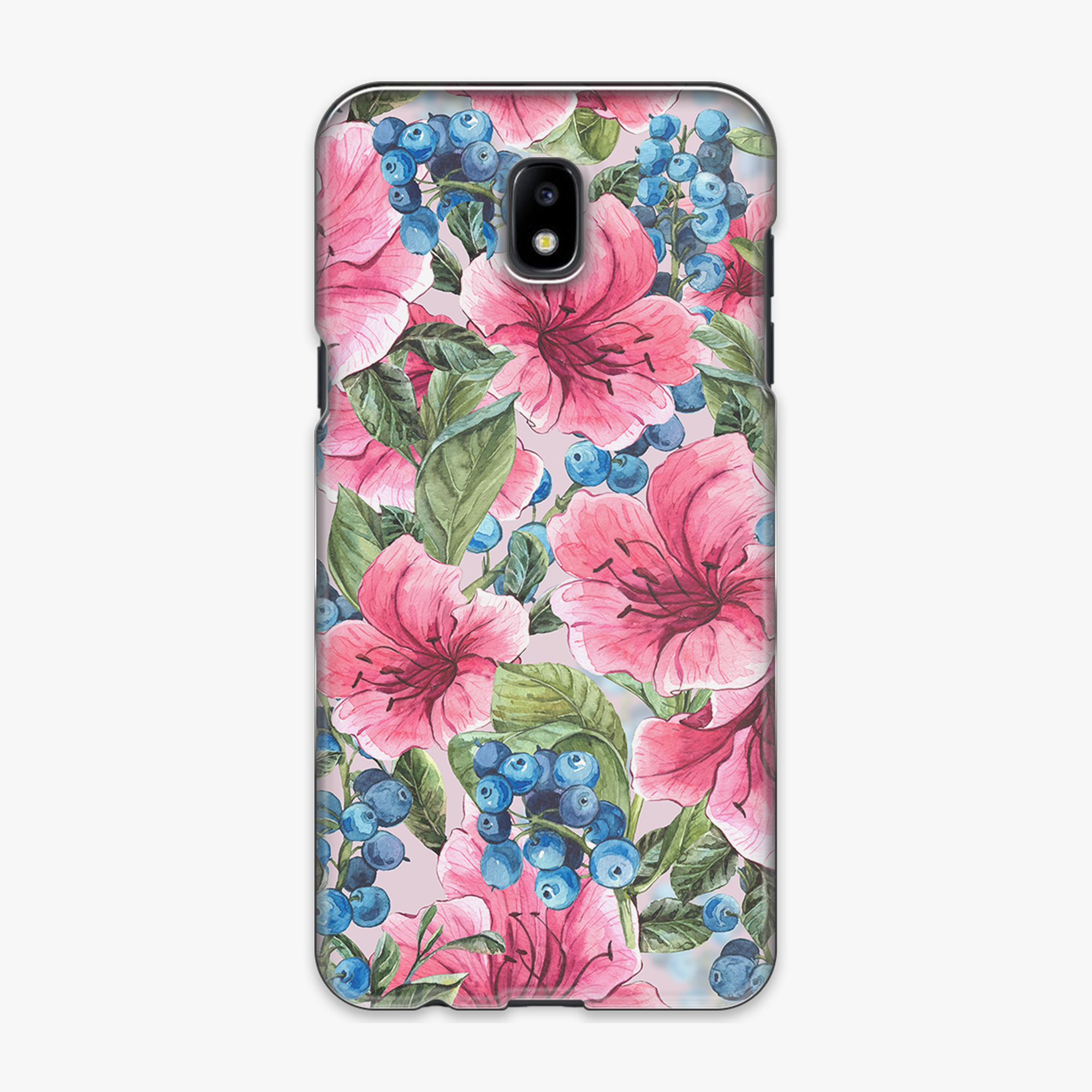 Tough - Phone Case with Colorful Flowers