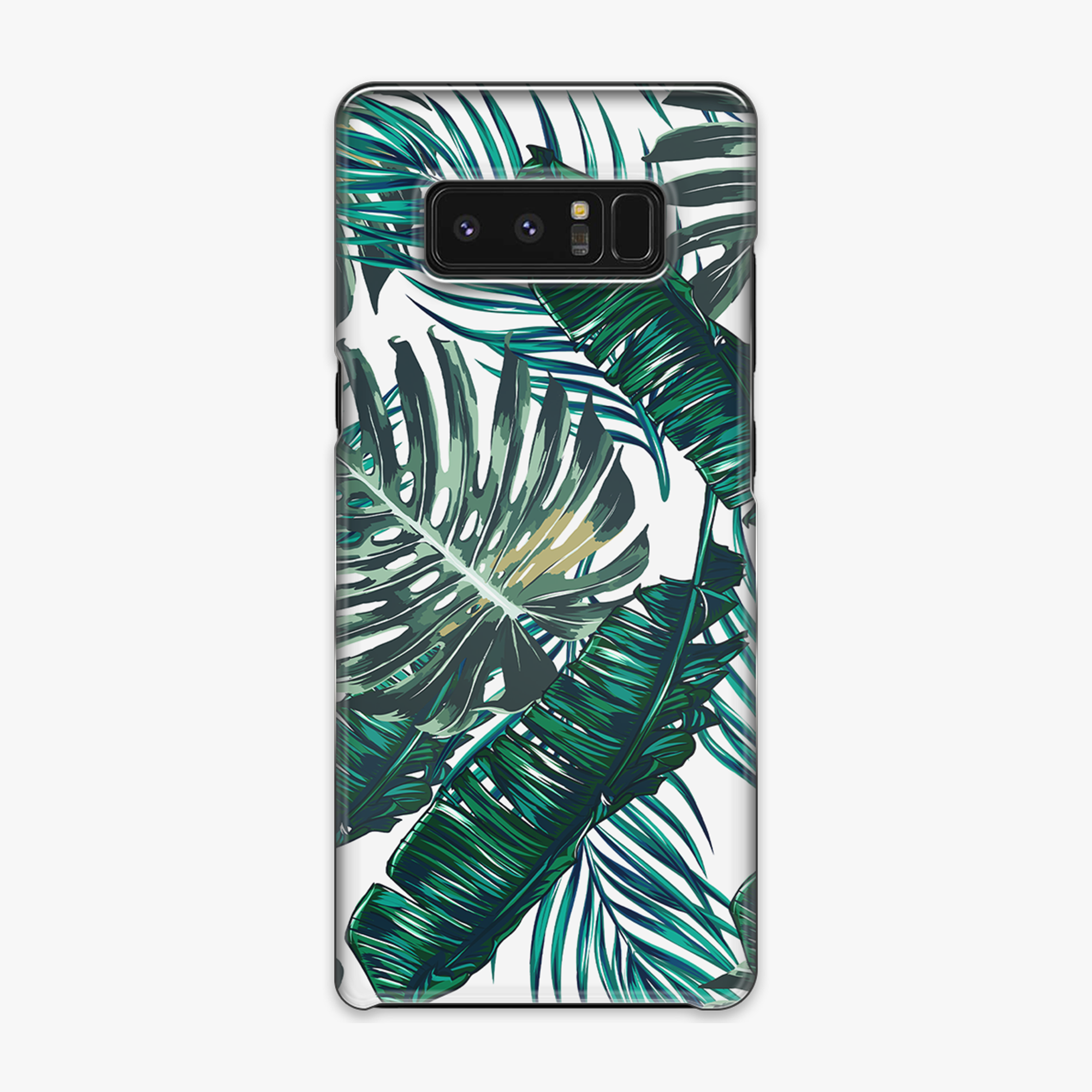 Tough - Phone Case with Palm Tree Leaves